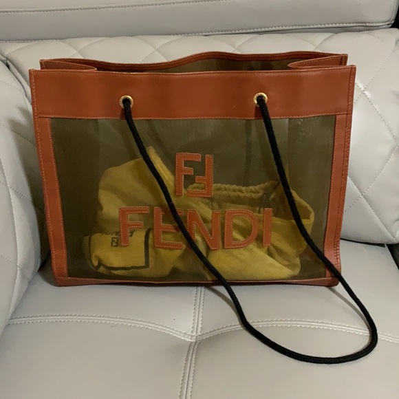 FENDI Mesh Shopper Bag - Picture 3 of 16